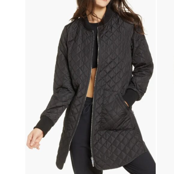 Zella Quilted Bomber Water Resistant - Picture 1 of 4